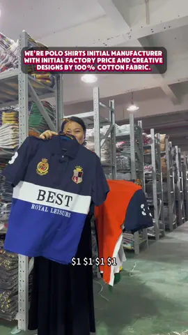 We’re professional polo shirts manufacturer in China, we have our own brand TS, we have more than 1 million inventory in our warehouse mix colors and sizes, XS to 7XL, Europe size, 100% cotton fabric material and exquisite luxury embroidery manship craftsmanship. Wholesale, OEM, ODM#CapCut #clothingbrand #polo #trend #wholesaler 