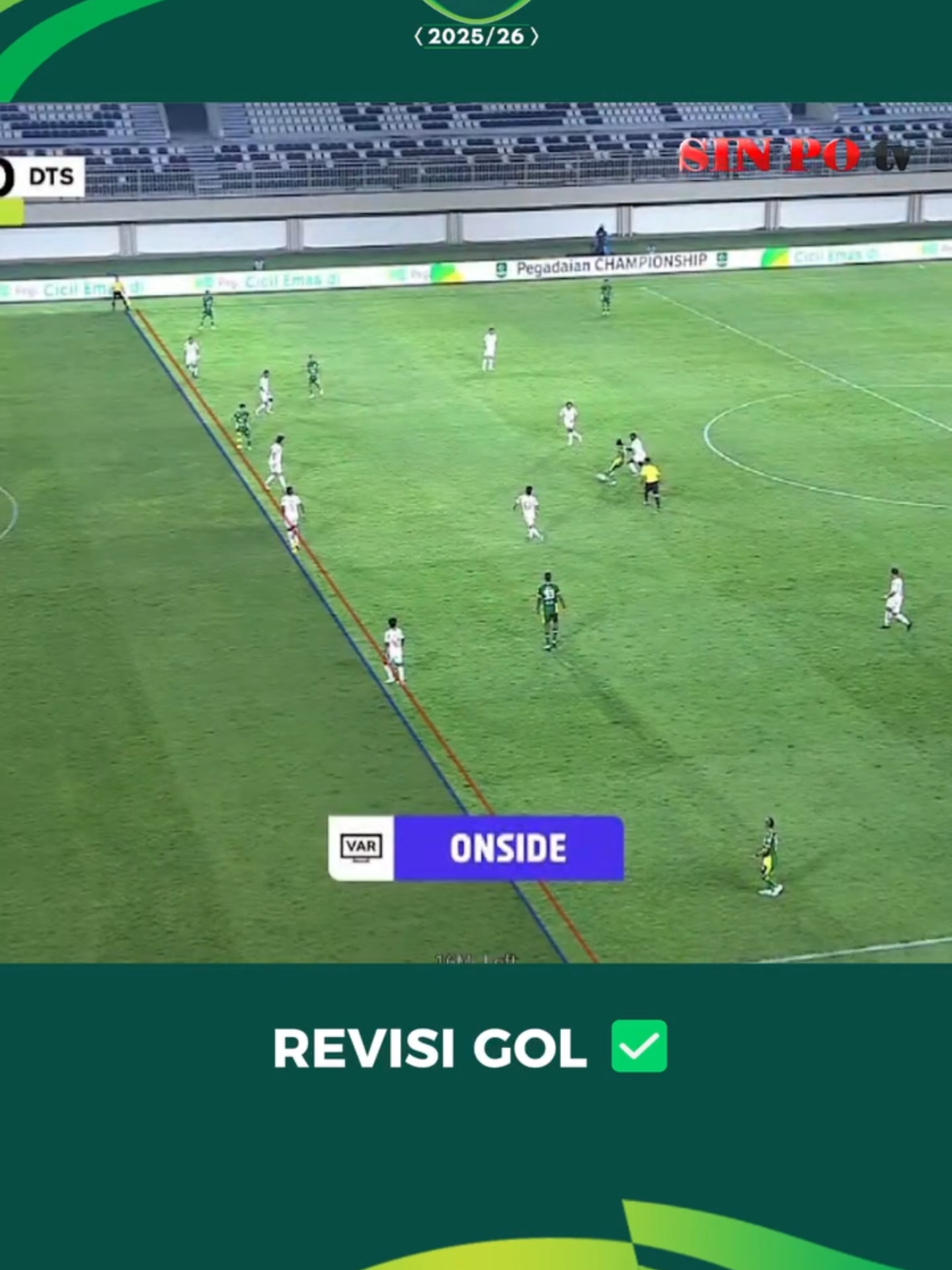Gol tertunda dari Tocatins yang sebelumnya di anulir oleh VAR akhirnya menjadi sebuah Gol sah! #sinpotv #sinpotvsports #PegadaianChampionship #liga2Match #SepakBolaIndonesia #PSSSleman