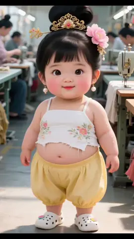 Cute baby girl dancing #xuhuong #baby #dance #cutebaby #babygirl 