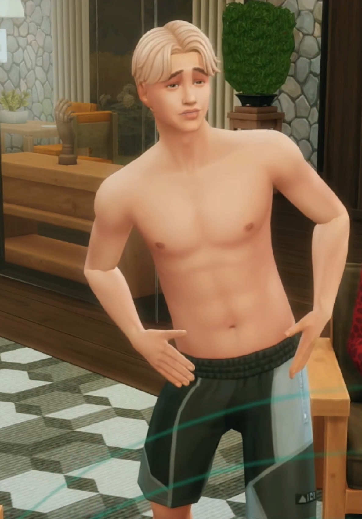 El baile del cangrejo 😂😂 #sims4 #thesims4 #LosSims4 #lossims #sims4mods 