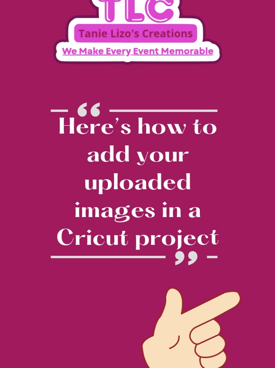 Ever wonder how to add a previously loaded image to a current project in Cricut Design Space? Here is a quick step-by-step tutorial to show you how. Comment about what you want to see next. #cricutdesignspace #cricutforbeginners #cricuttutorials #cricuthacks #cricuttips