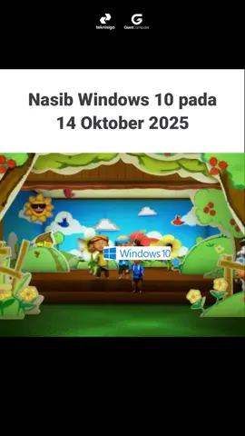 “ Aku mungkin sudah mati, namun legenda tidak pernah berakhir “ - Windows 10  Windows 10 akan mencapai akhir dukungan pada 14 Oktober 2025. Pada saat itu, bantuan teknis, pembaruan fitur, dan pembaruan keamanan tidak akan lagi tersedia. Jika Anda memiliki perangkat yang menjalankan Windows 10, kami sarankan untuk meningkatkannya ke Windows 11—pengalaman komputasi yang lebih modern, aman, dan sangat efisien. Jika perangkat tidak memenuhi persyaratan teknis untuk menjalankan Windows 11, kami sarankan Anda mendaftar dalam program Pembaruan Keamanan Lanjutan (Extended Security Updates/ESU) Windows 10​​​​​​ Consumer atau mengganti perangkat dengan perangkat yang mendukung Windows 11. @Giant Computer  #laptop #service #jualbelilaptop