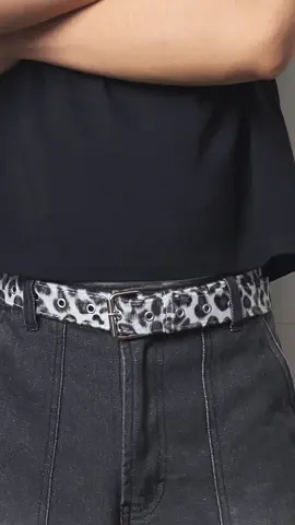 leopard belt #fyp #fashion #outfitideas #OOTD #belt 