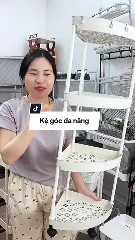 Kệ góc tường đa năng để đồ nhiều mà gọn #kegoctuong #kegoctuongdanang #kegocnhatam 