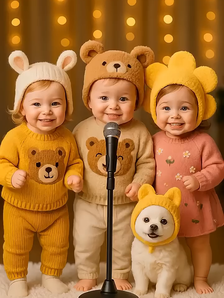 Cute baby singing #baby #cute #cutebaby #babysinging  #AI #fyp #viral #babydance #trendingsong