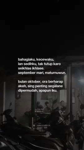 mugo oktober hal-hal apik bakal teko #september #katakatajawa #jowopride #oktober 