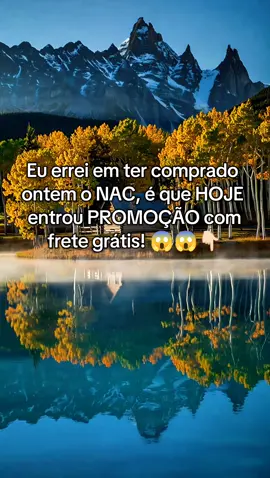 #nac #gorduranofigado #promocao #fretegratis #vidasaudavel 
