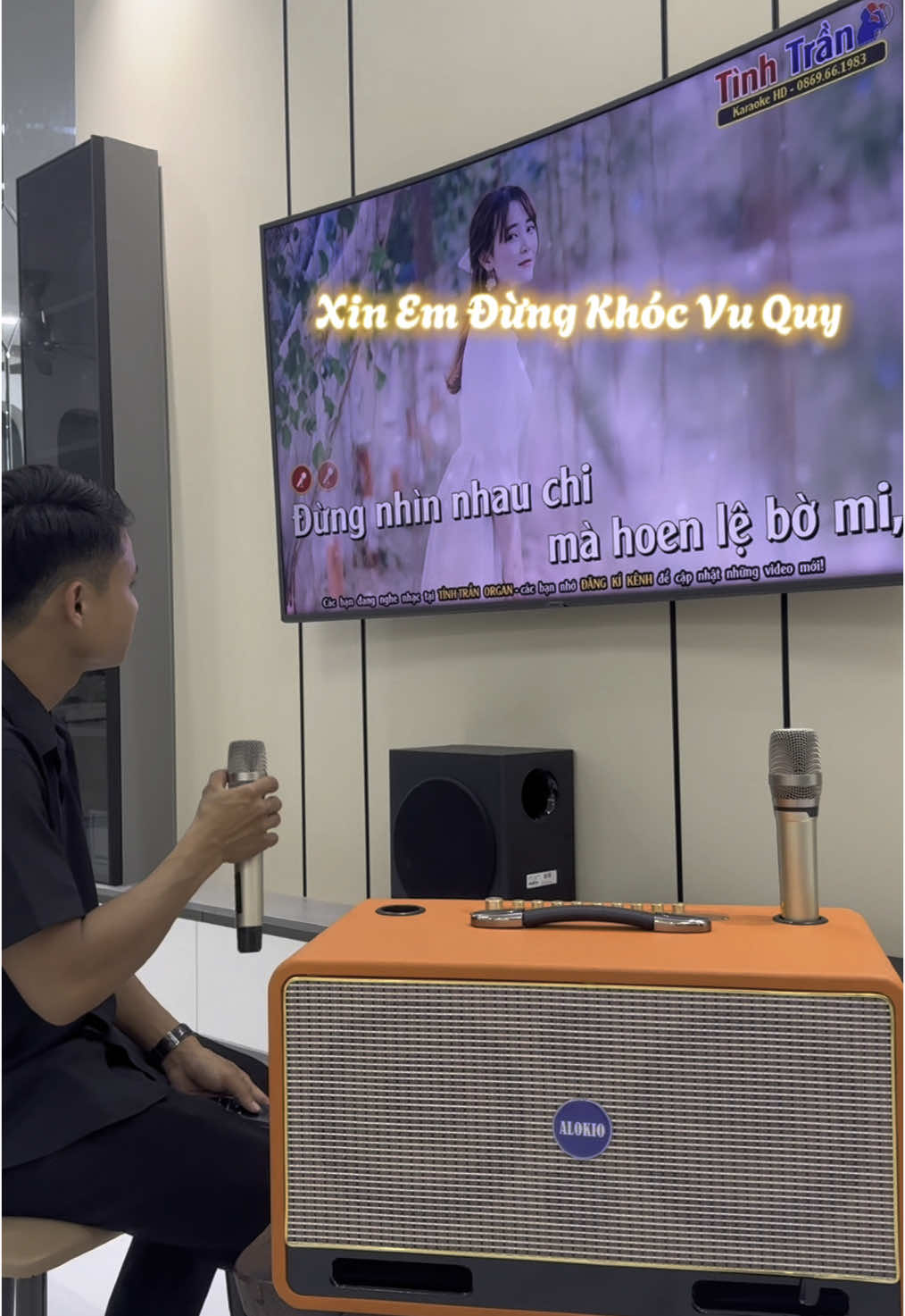 Xin Em Đừng Khóc Vu Quy … hát trên loa xách tay Alokio V22 siêu hay #loaxachtay #xuhuong #alokio #loakeoalokio #xinemdungkhocvuquy 