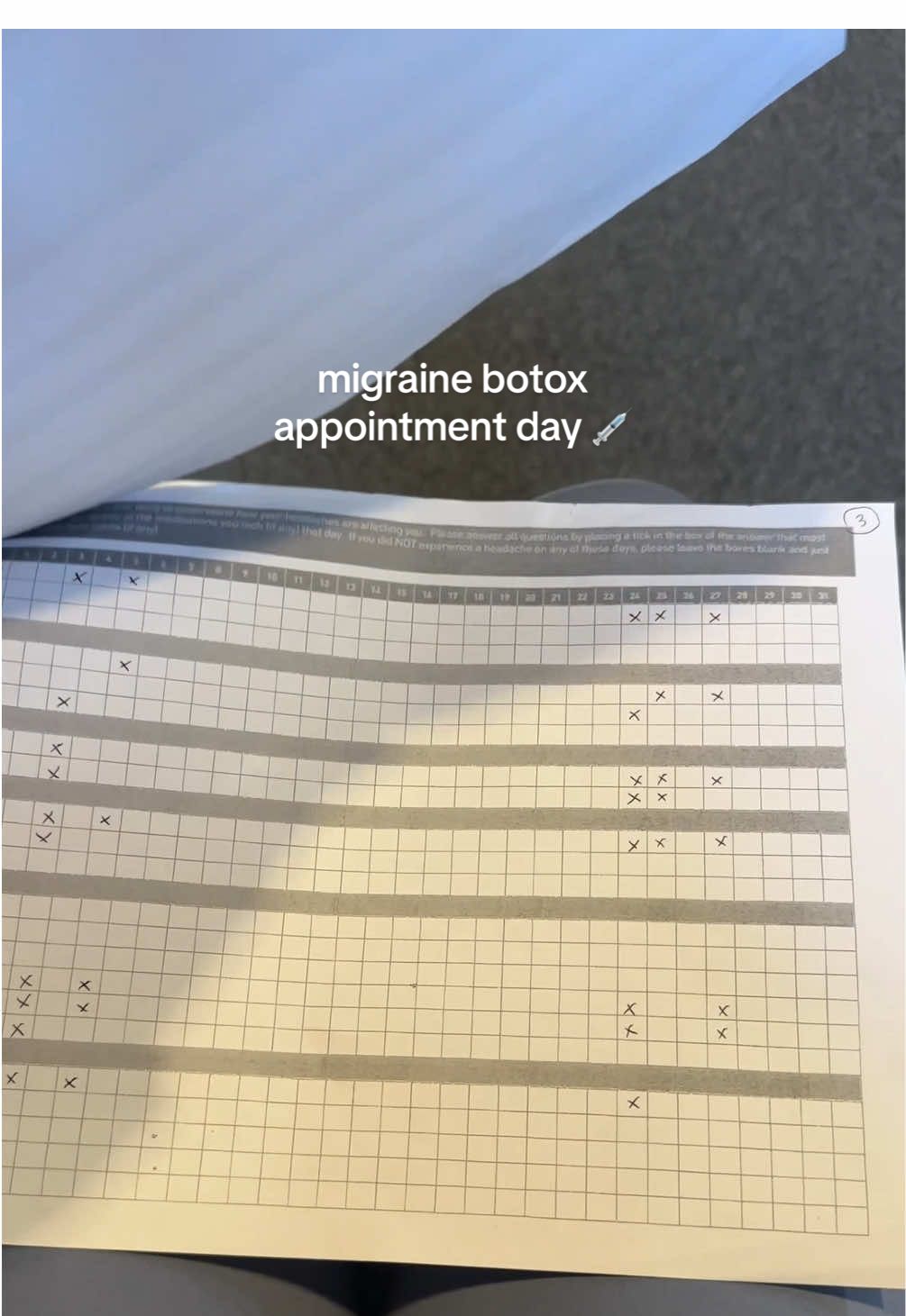 happy migraine botox day 🫶🏼this was a few weeks ago but I forgot to post it #chronicmigraine #chronicmigraineawareness #chronicpain #botox #migrainebotox 
