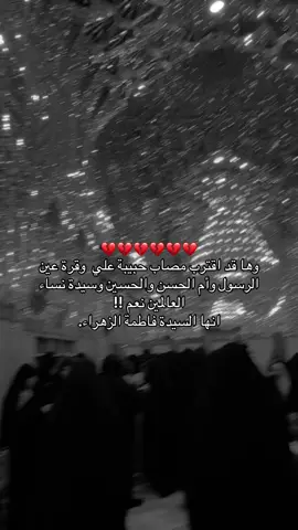 #استشهاد_فاطمه_الزهراء_ع_كسر_ظلعها_😭  #الليالي_الفاطميه  #النجف_الأشرف #مرقد_الامام_علي_عليه_السلام  #fypシ゚viral🖤tiktok☆♡🦋myvideo 