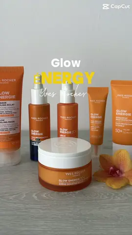 🧡 Glow Energy Yves rocher 🧡 #collaborationcommerciale  Le visage ne triche pas. Il reflète nos rythmes, nos émotions, nos excès. Bien avant que les premières rides ne s’installent, ce sont des signes de fatigue cutanée qui apparaissent : éclat en berne, déshydratation, premières ridules, grain de peau irrégulier.  Yves Rocher a créé une gamme de soins à base de Capucine orange et de Vitamine C 100% naturelle. 🧡Sérum activateur Éclat  🧡Crème Booster Éclat 🧡Soin regard Anti-Cernes 🧡Masque Peeling Éclat 🧡Bouclier UV SPF 50 🧡Huile de nuit Récupératrice  Résultat : une peau protégée, lumineuse, éclatante et pleine d’énergie !   @Yves Rocher France  #yvesrocher #glow #energy #pourtoi 