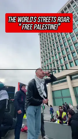 Thousands took to the streets, waving flags and holding signs—their cries united by one demand: freedom and justice. This was more than a march; it was a roar that shook the world. #FreePalestine #Gaza #Humanitarian #Trump