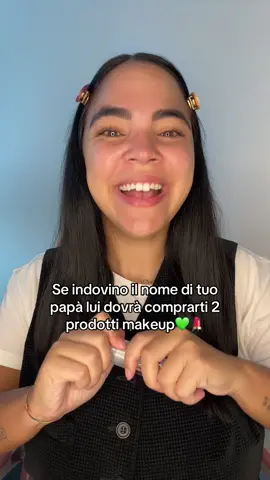 Indovino il nome di tuo papà💚 #makeup #makeupchallenge 