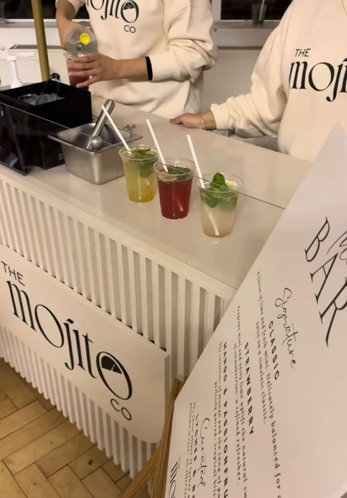 Our first event - the launch of our Mojito Bar is officially here!  We look forward to being part of many of your events!☺️  #mojito #mocktails #bar #Summer #summervibe 