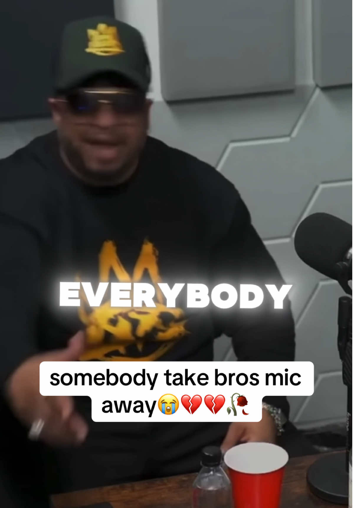 Its just you unc 😭💔🥀 #podcast #unc #memes #kingazoulay #kbtheginger 