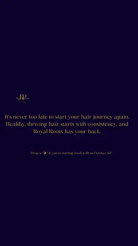Never too late to start your hair journey.                                                     #jphairempire #naturalhaircare #royalroots #fypシ 