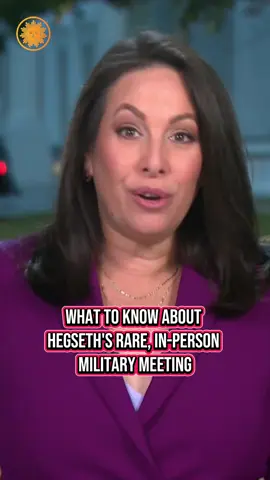 Military leaders have been summoned to Quantico Marine Corps base on Tuesday from all around the world by Defense Secretary Pete Hegseth for a rare, in-person meeting. Democratic lawmakers have raised safety concerns about the military leaders leaving their posts for the well-publicized meeting. It’s not clear what the meeting is about, but President Trump plans to attend.