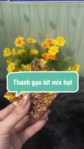 Mailey thanh gạo lứt thơm ngon giòn được mix các loại hạt vừa dinh dưỡng lại còn heathy #videolenxuhuong #xuhuongtiktok #thanhgaolutmixhatdinhduong #kenhmeken #kenhmeken 