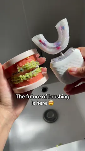 The future of brushing is here 🤯✨ Say hello to Lumobrush 🦷  Get yours now at lumodental.com 30% off & Free shipping today #fyp 