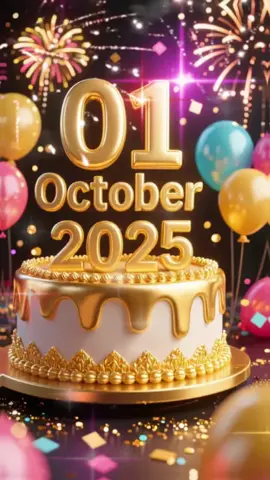 Birthday Template 1 OCTOBER 2025 #birthday #happybirthday #happybirthdaytoyou #ulangtahun #hbd 