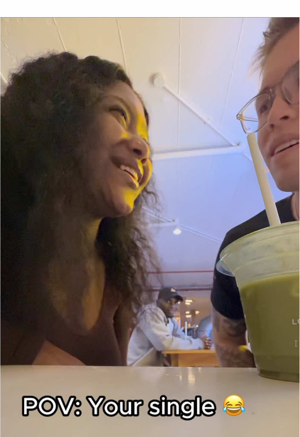 That was awkward… 😬🤣 @Asha Tv #fyp #couplestiktok #trendingvideo #hilarious #singlelife 