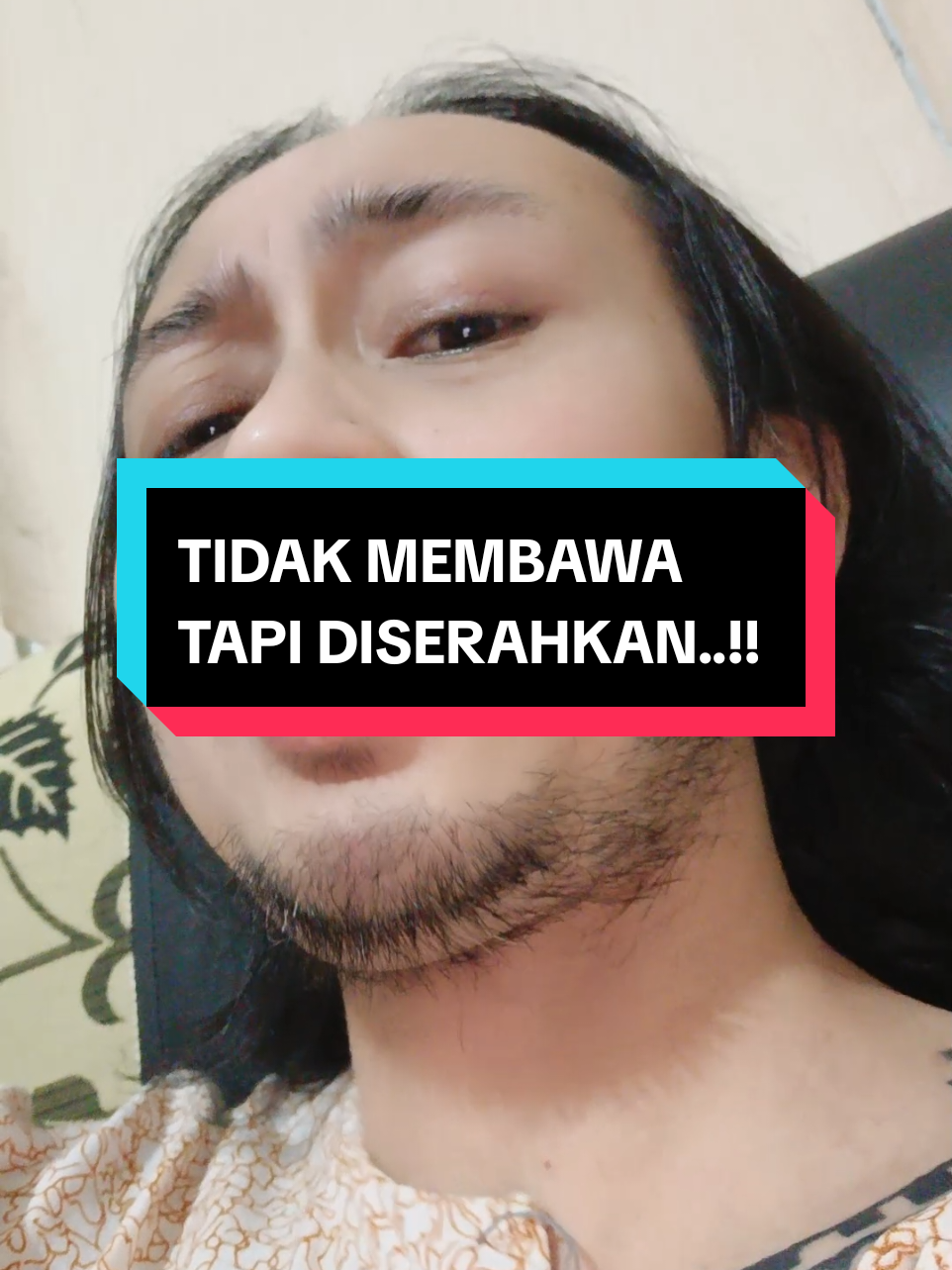 hanya laptop yg belum diserahkan oleh hansip..?!? ada apa dengan laptop..?? 
