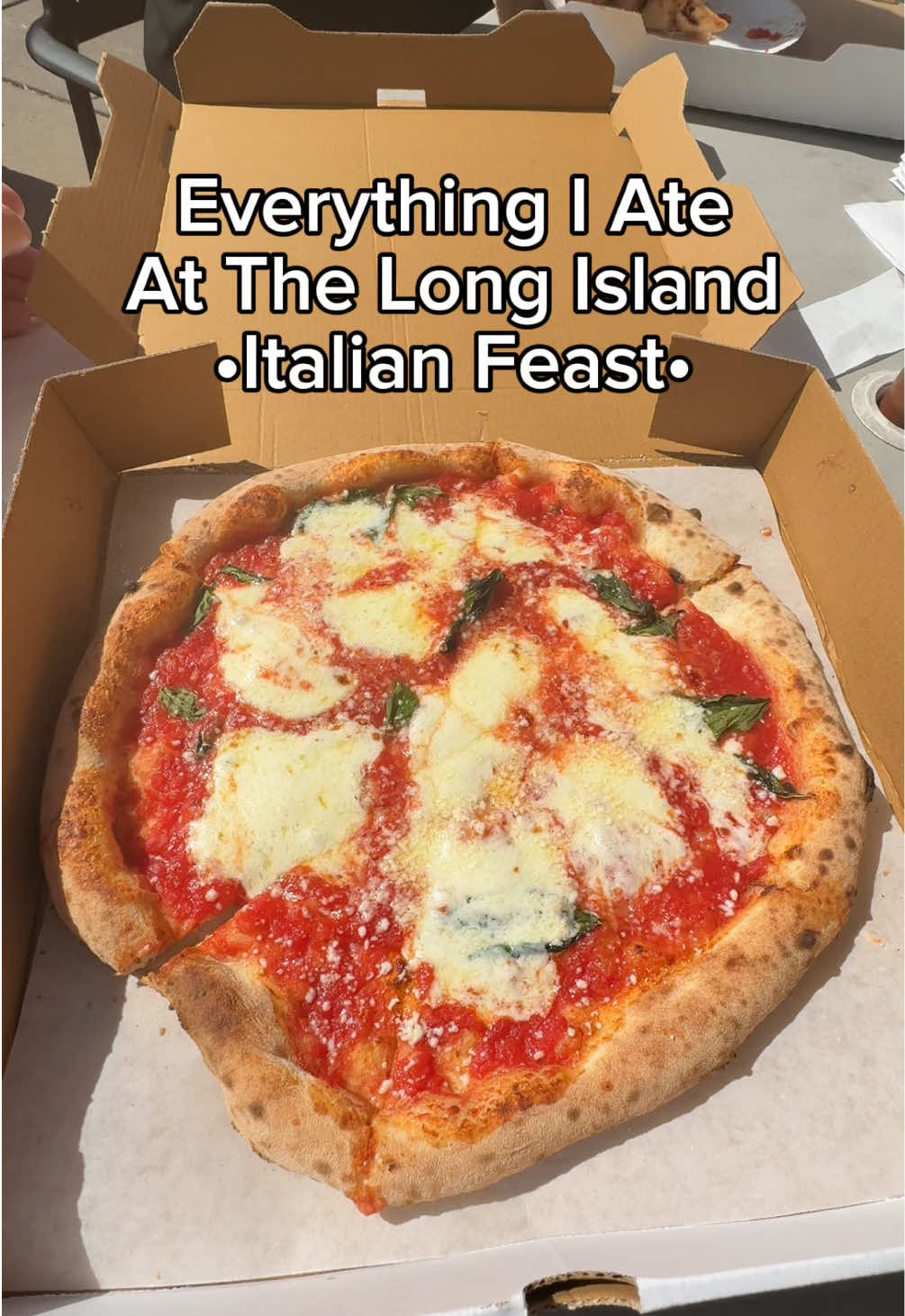 The Food At The Long Island Italian Feast In Massapequa Did Not Miss🍕         #creatorsearchinsights #longisland #longislandfoodie #fairfood 
