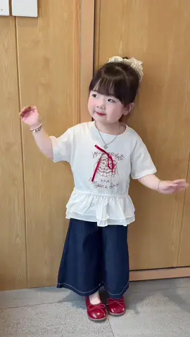 Ngồi nhà cũng có set xinh cho bé 🥰#quanaotreem #settreemdep #setbegai #viral #fyp 