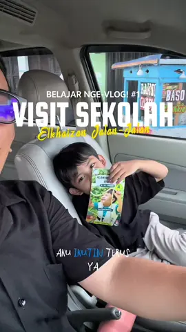 Episode 1 vlognya Dede El nih, bantu support ya Om dan Tante 😁🙏🏻 Episode 2 kita kemana ya?  @AlamNusantaraSchoolBandung  #dadandson #alamnusantaraschool #elkhaizanjalanjalan 