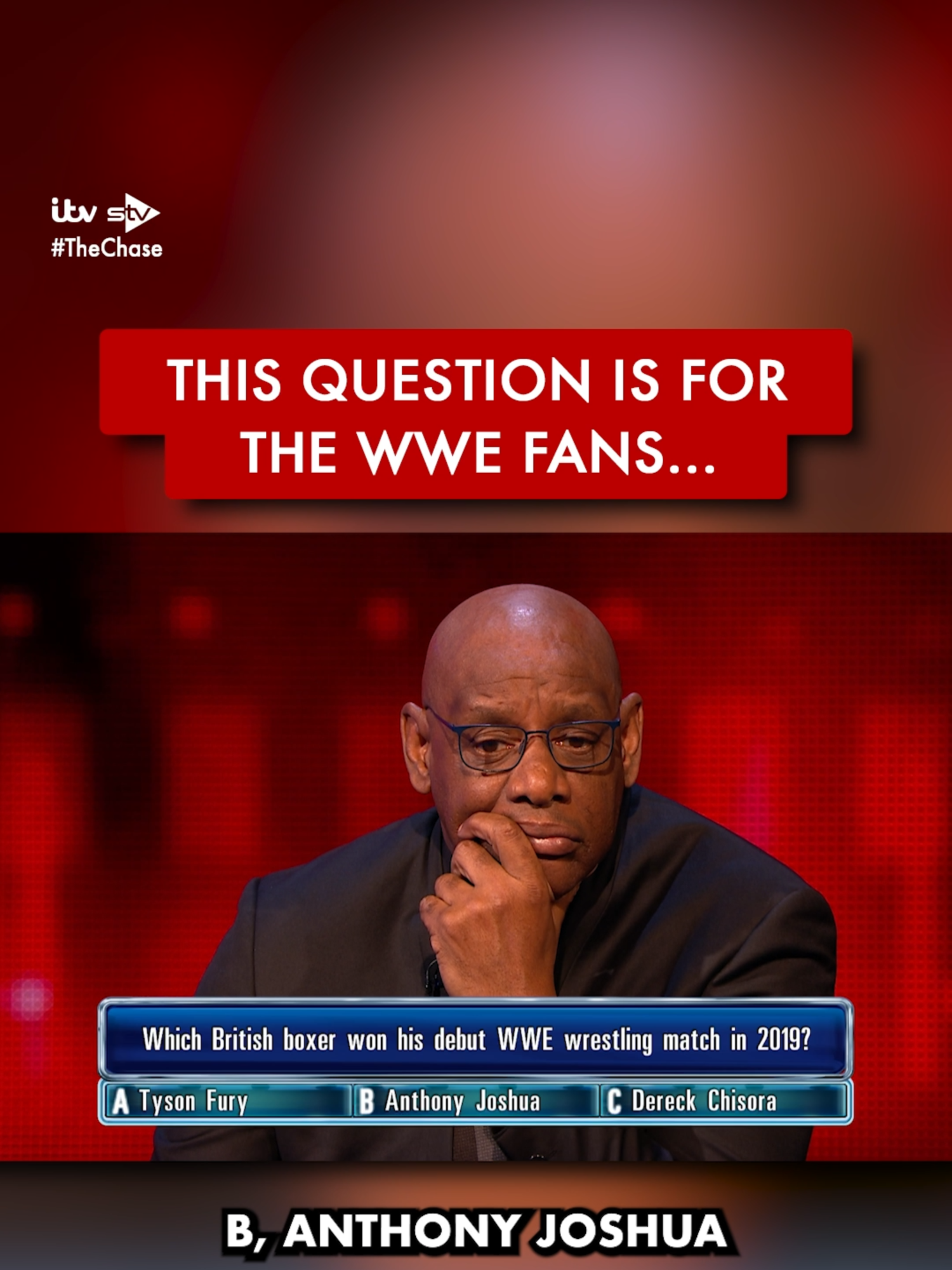 A question for the WWE fans... 😱 👉 Follow For More 👈 #TheChase #fyp #Viral