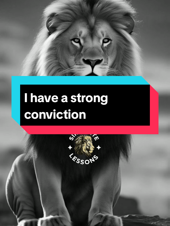 I have a strong conviction #motivationalquote #motivationalvideo #quotemotivation #God #GodsPromise 