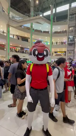 I went as Ball Guy at PokeCon 2025 ❤️🤍 #pokemon #pokeconph #pokemoncommunity #pokecon2025 #ballguy 