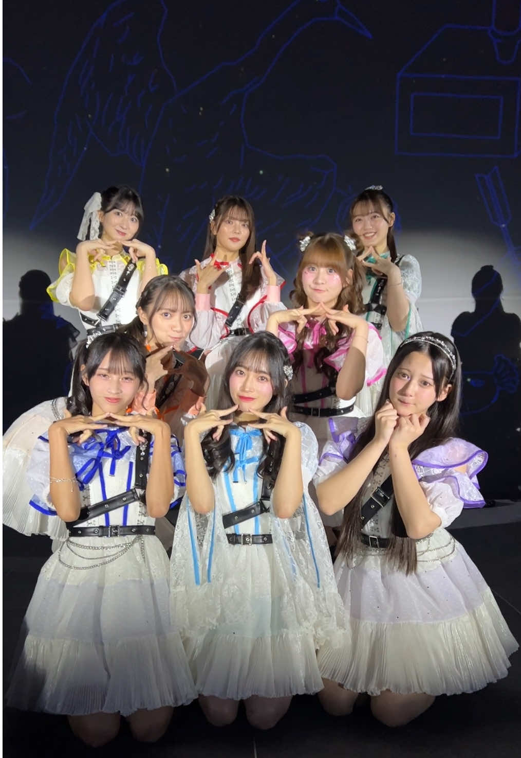 『#こっちみて星 ☆ 』 たくさん踊ってください🌌💫 #ばってん少女隊 #BATTENGIRLS #ばっしょー @希山愛 #上田理子 @春乃きいな(ばってん少女隊) @あおい りるあ（18） @柳美舞(ばってん少女隊) @浅井アヤネ(16) @逢里みう（ばってん少女隊） @日南心那(14) 