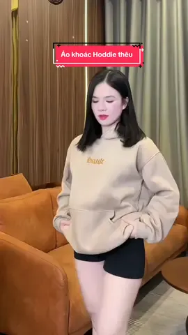 Áo khoác Hoddie thêu