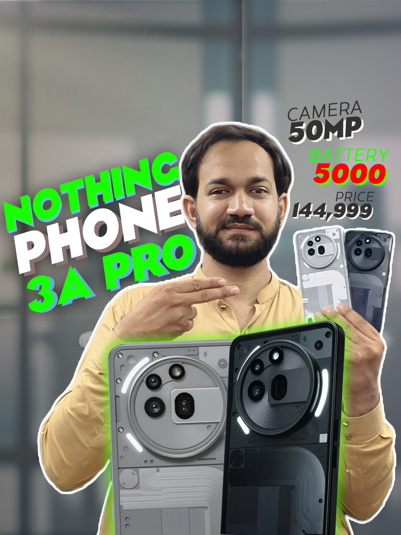 #NOTHING_PHONE_3A_PRO 🛒 𝐎𝐫𝐝𝐞𝐫 𝐍𝐨𝐰:↴ https://flagshipcellfones.com 12GB 256GB COMPLETE BOX APPROVED PKR: 144,999 BRAND NEW Specification: 𝗗𝗜𝗦𝗣𝗟𝗔𝗬: 6.77-inch,AMOLED, 1B colors, 120Hz 𝗖𝗛𝗜𝗣𝗦𝗘𝗧: Snapdragon 7s Gen 3 (4 nm) | Android 15, up to 3 major Android upgrades, Nothing OS 3.1 𝗕𝗔𝗖𝗞 𝗖𝗔𝗠𝗘𝗥𝗔𝗦: 50MP + 50MP+8MP | 4K@30fps, 1080p@30/60/120fps, gyro-EIS, OIS 𝗙𝗥𝗢𝗡𝗧 𝗖𝗔𝗠𝗘𝗥𝗔: 50MP |4K@30fps, 1080p@30fps 𝗜𝗡𝗧𝗘𝗥𝗡𝗔𝗟𝗦: 128GB 8GB RAM, 256GB 8GB RAM, 256GB 12GB RAM 𝗕𝗔𝗧𝗧𝗘𝗥𝗬: 5000 mAh 𝗖𝗛𝗔𝗥𝗚𝗜𝗡𝗚: 50W wired, 50% in 19 min, 100% in 56 min Available Only At FLAGSHIP CELLFONES STORE. 𝗩𝗜𝗦𝗜𝗧 𝗨𝗦: Shop F-58 First Floor Amma Tower Sadar Mobile Market Karachi.  #flagshipcellfones #flagshipcellfonesstore #flagshipphones #nothing3apro #nothing3apropta #nothing3aproinpakistan #nothing3aproinunboxing #nothing3aproprice #nothing3aprocamera #nothing3apropakistan #nothing3aprokarachi #nothing3apropubg #nothing3aprogameplay #nothing3apropubgfps