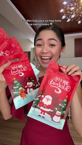 Panigurado matutuwa ang mga bata na makakatanggap nito😉😍 #christmasbag #christmasbaggift #ziplockbag #candybag 
