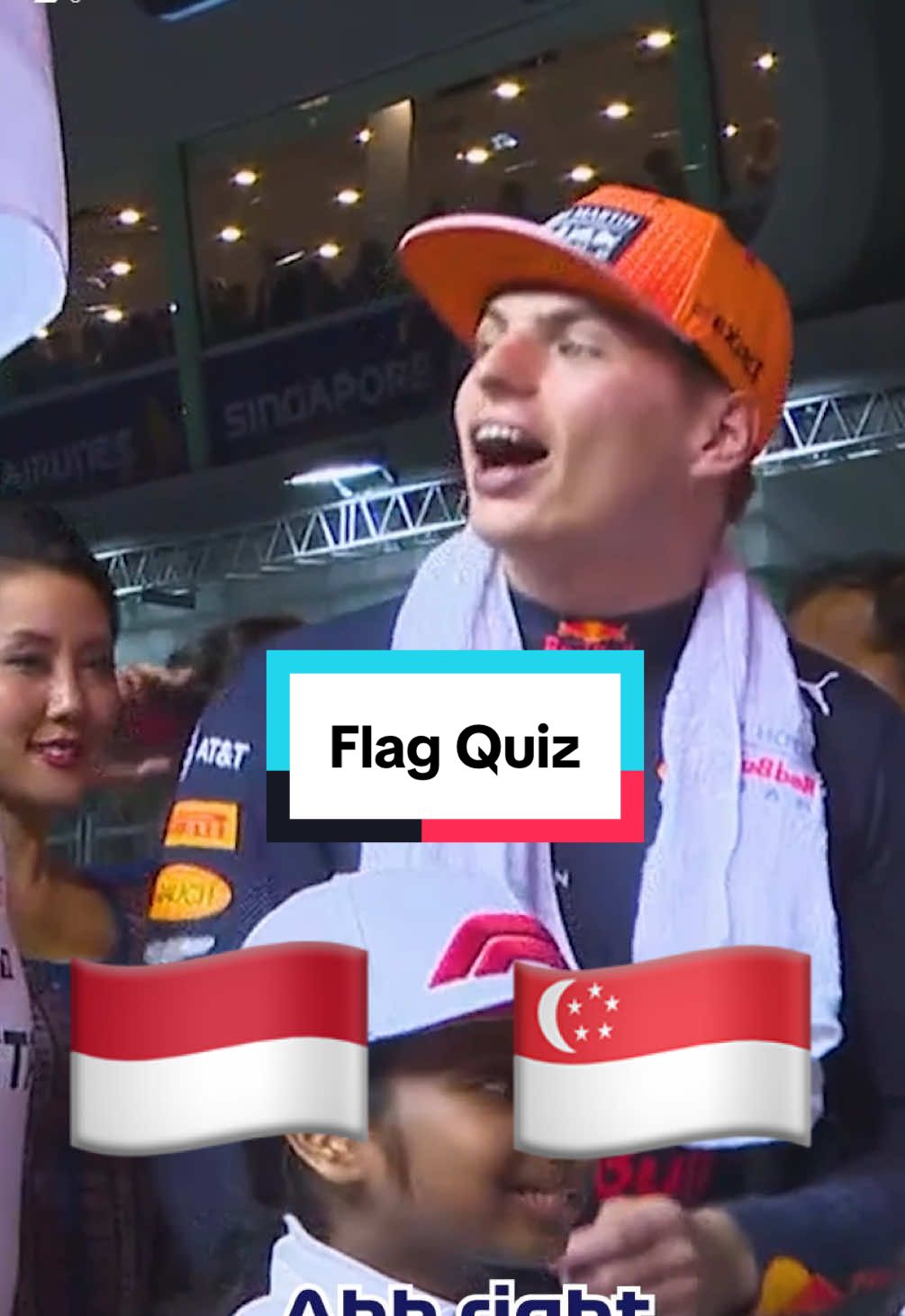 the fact that max “geography king” verstappen asked this… definitely just wanted to talk to charles ☺️ #f1 #formula1 #singaporegp #maxverstappen #charlesleclerc 