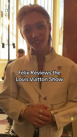 Bonjour, #Felix! The star took a break from walking the #louisvuitton runway this season and took the show in from the front row instead. Tap the link in our bio to see the collection. 