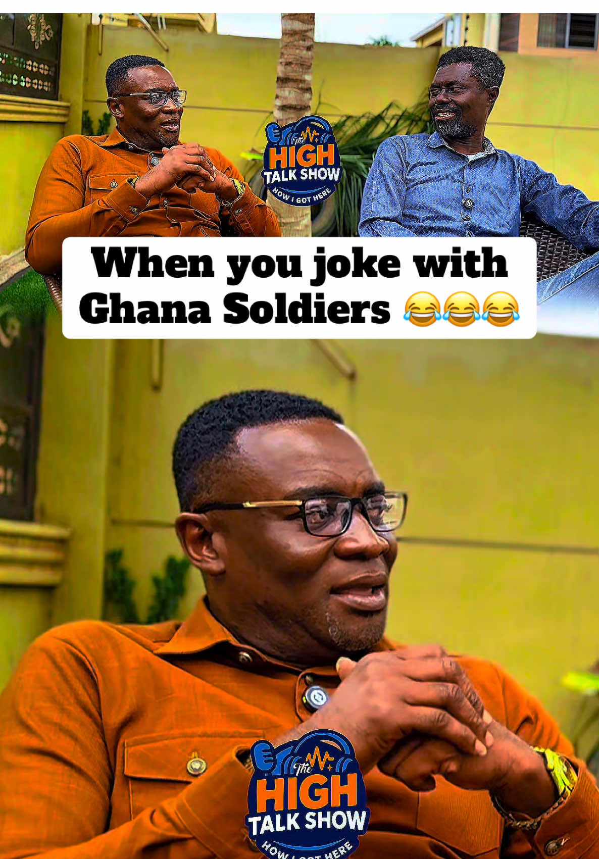 When you joke with Ghana Soldiers 😂😂😂 #ghanatiktok🇬🇭 #ghanatiktokers🇬🇭🇬🇭🇬🇭 #ghanacomedy  #ghanaarmy🇬🇭 #hightalkshow 