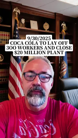 Video 588 Coca Cola will be closing its $20 Million Plant in North Hampton Massachusetts and laying off the 300 workers there in order to have bottling done at outsourced facilities. This the terrible trend of companies outsourcing important parts of their process to other companies and sacrificing quality for profits. It never ends well. They have a few good quarters of profits and then go back when the outside vendor screws it up. Do you think this is a Google move for Coke? #layoffs #coke #mattrieck #cocacola #outsourcing