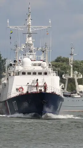Border patrol ship Vasily Gryazev Border patrol ship Vasily Gryazev in the Baltic Fleet of Russia. Baltiysk. Border patrol ship 928 project 10410 (code 