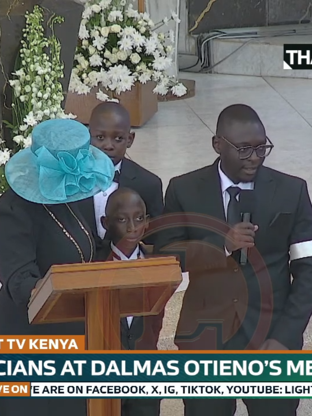 MP Dalmas Otieno's third wife, Dorothy Otieno and her young family emotionally yet hilariously mourn him in heartfelt tributes