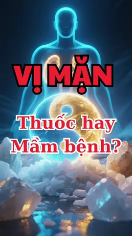 VỊ MẶN – Thuốc hay Mầm bệnh? #anuong #viman #chualanh #chualanhtunhien #xuhuong 