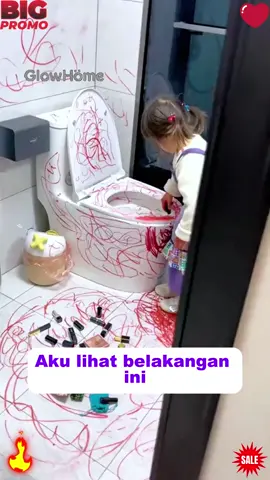Noda kuning di toilet bertahun-tahun? Semprot langsung bersih!