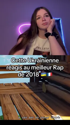 Cette ukrainienne réagis au meilleur rap de 2018 #ukraine #france #rapfrancais 