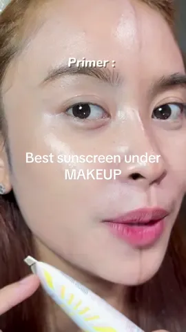 BEST sunscreen under MAKEUP 202 Version☀️⛅️#sunprotectionfusion #azarineinvisopore #sunzational 