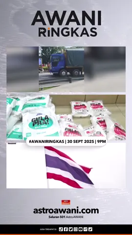 #AWANIRingkas 30 September 2025 | 9PM Berikut merupakan rangkuman berita setakat 9 malam, 30 September 2025  1️⃣ Pasangan warga emas maut dirempuh lori 2️⃣ Salurkan hasil 'cukai dosa' kepada KKM, fokus kesihatan awam 3️⃣ Reformasi ganja di Thailand tamat, fokus perangi dadah #awaniringkas