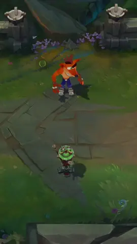 Crash Bandicoot Garen - Skin by Sauronkaiser - Custom Skin Spotlight #fy #Garen #leagueoflegends