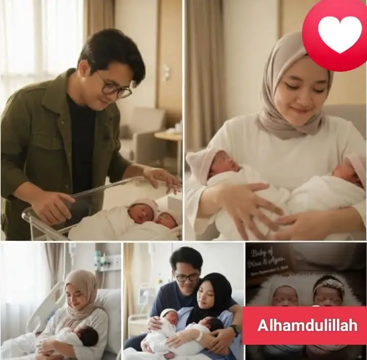 Kabar bahagia datang dari pasangan selebriti Nisa Sabyan & Ayus Sabyan. Tepat hari ini, Nisa telah melahirkan baby twins buah cinta pernikahan mereka. Kabar gembira ini langsung menjadi sorotan publik, mengingat pasangan ini jarang sekali mengumbar kehidupan pribadi mereka. Alhamdulillah, kedua bayi kembar lahir dengan sehat dan selamat. Doa pun mengalir deras dari para penggemar dan sahabat, semoga si kembar tumbuh menjadi anak-anak yang membawa keberkahan bagi keluarga Sabyan 🤍👶👶 ‎