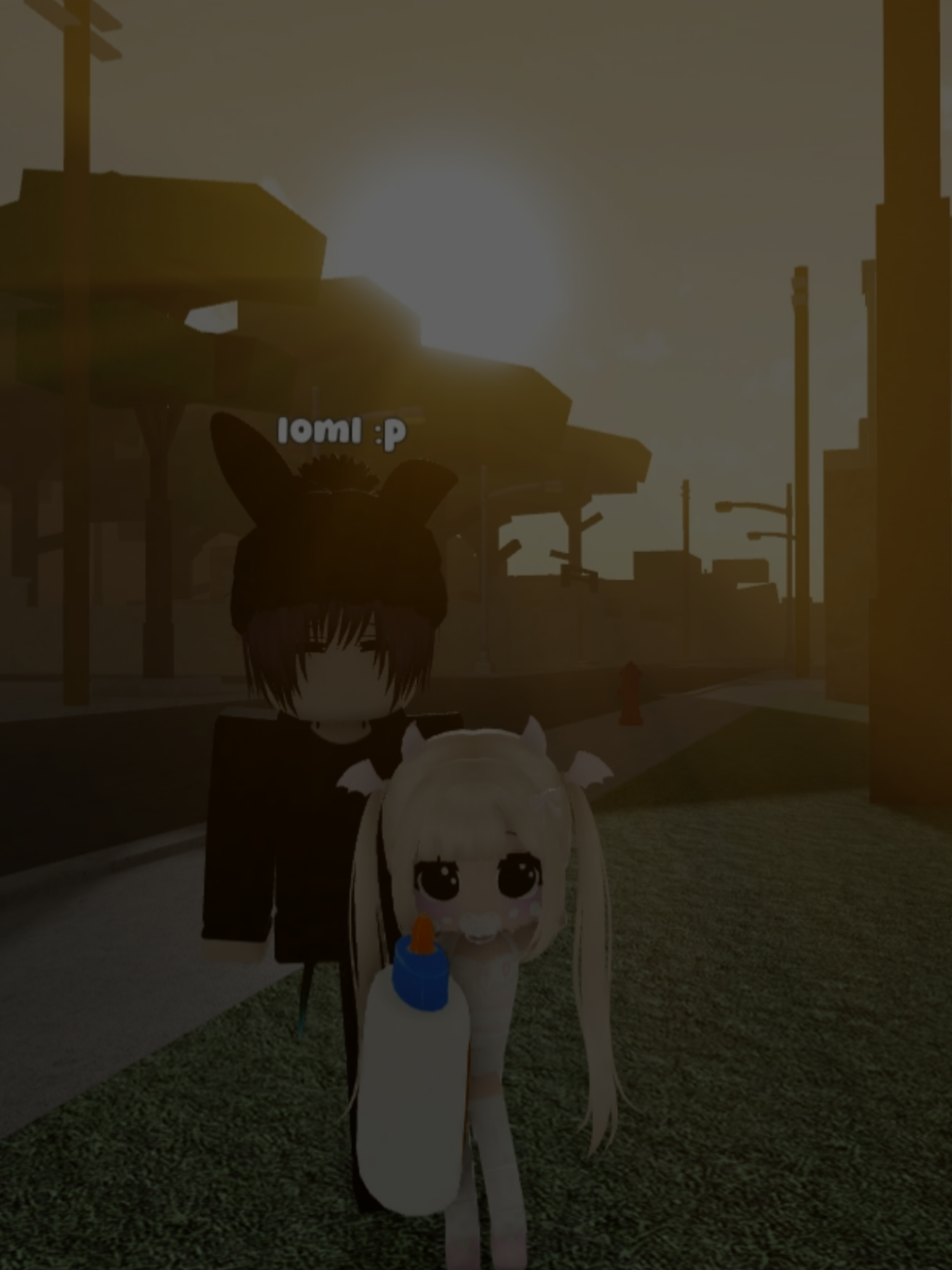 hai my fav eboy :3 @9kiraw #cuteee #ageplay🍡🍥🐼💗 #fypp #dahood #eboys 